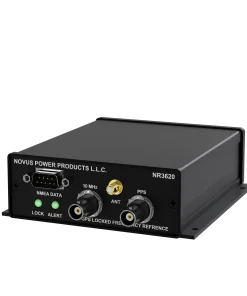 10 MHz gnss locked frequency reference. features low phase noise