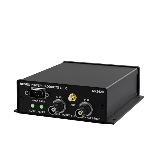 10 MHz gnss locked frequency reference. features low phase noise