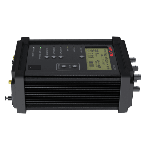 NR300 poratable frequency reference feature Rubidium holdover provides stability of 1 ppb for 4 hours- 10 MHz, PPS and IRIG outputs