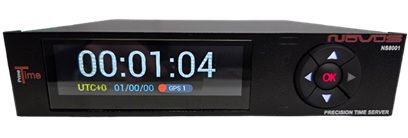 PTP/NTP time server with 10 MHz, IRIG and PPS outputs